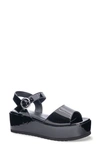 Dirty Laundry Jump Out Platform Sandal In Black