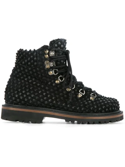Peter Non Arctic Mountain Boots In Black