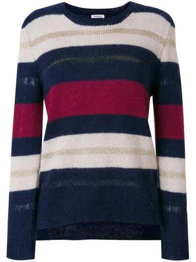 P.a.r.o.s.h . Striped Sweater - Blue