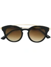 Sol Amor 1946 Abbesses Tinted Lens Sunglasses In Black