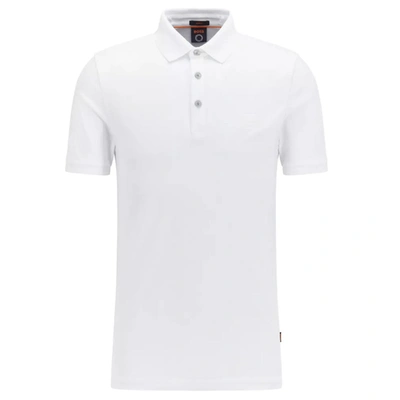 Hugo Boss Casual Passenger Short Sleeve Polo Shirt White | ModeSens
