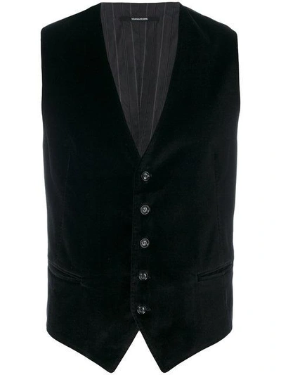 Tagliatore Classic Waistcoat - Black