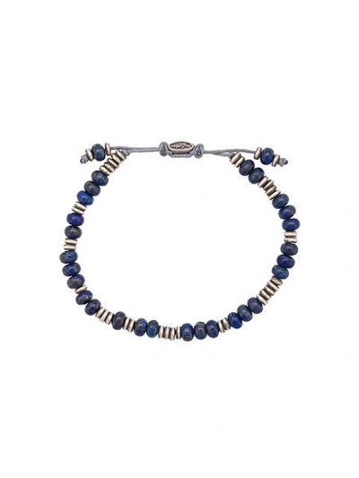 M. Cohen Beaded Bracelet In Metallic