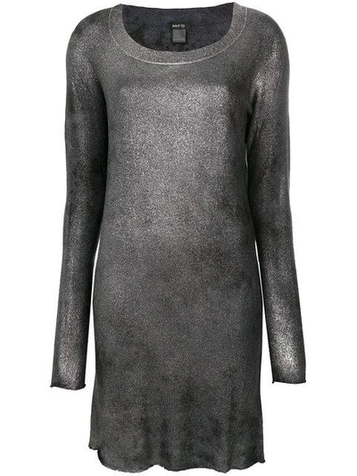 Avant Toi Fitted Metallic Dress