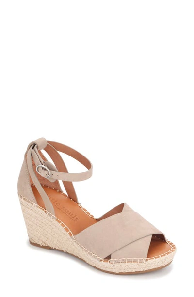 Gentle Souls Signature Charli X Wedge Sandal In Mushroom