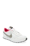Nike Kids' Md Valiant Sneaker In White/ Pewter/ White/ Black