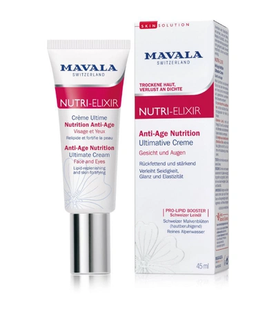 Mavala Nutri-elixir Ultimate Cream For Face And Eyes (45ml) In Multi