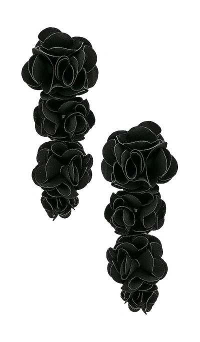 Shashi Lily Earrings In Black