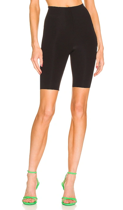 Commando Neoprene Biker Short In Black