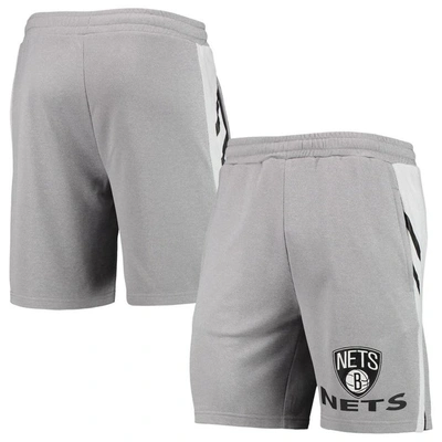 Concepts Sport Gray Brooklyn Nets Stature Shorts