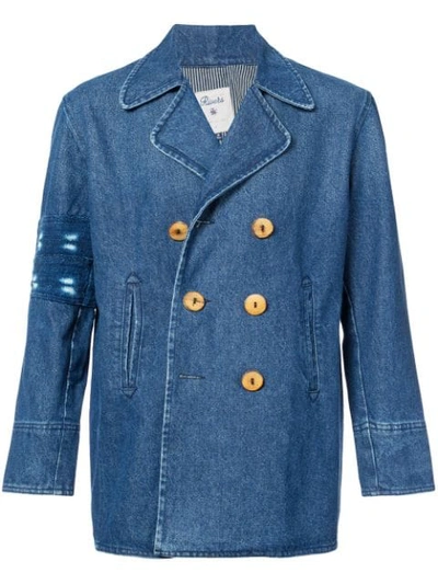 United Rivers Mississippi River Peacoat In Blue