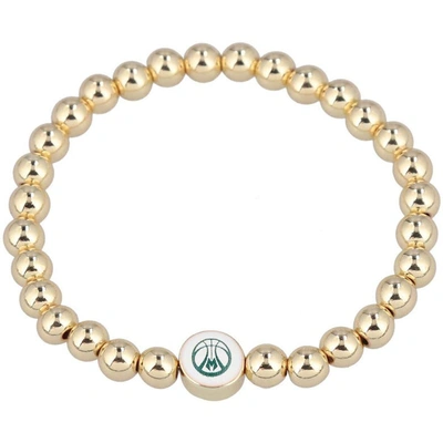 Baublebar Gold Milwaukee Bucks Pisa Bracelet In Gold-tone