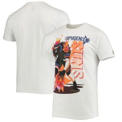Nba X Mcflyy White Phoenix Suns Identify Artist Series T-shirt