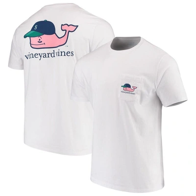 Vineyard Vines White Seattle Mariners Baseball Cap T-shirt