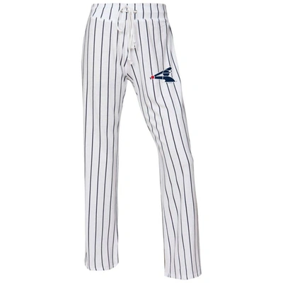 Concepts Sport White Chicago White Sox Vigor Pinstripe Sleep Pant