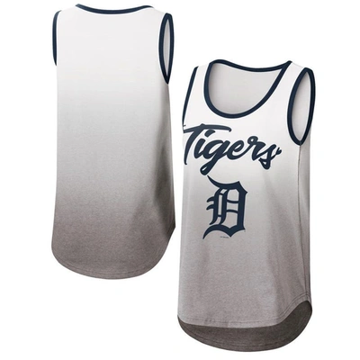 G-iii 4her By Carl Banks White Detroit Tigers Logo Opening Day Tank Top