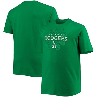 Profile Kelly Green Los Angeles Dodgers Celtic T-shirt