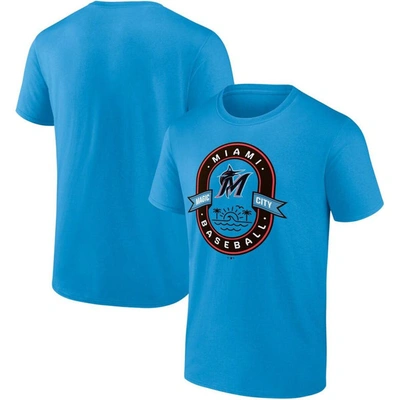Fanatics Branded Blue Miami Marlins Iconic Glory Bound T-shirt