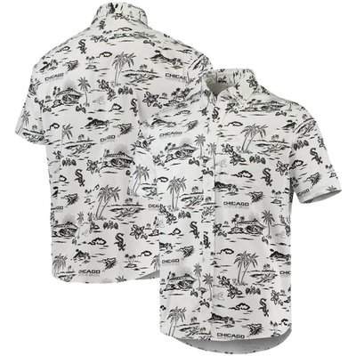 Reyn Spooner White Chicago White Sox Kekai Performance Button-up Shirt