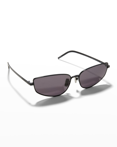 Givenchy 56mm Metal Sunglasses In Black