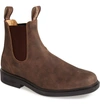 Blundstone Chelsea Boot In Rustic Brown Leather