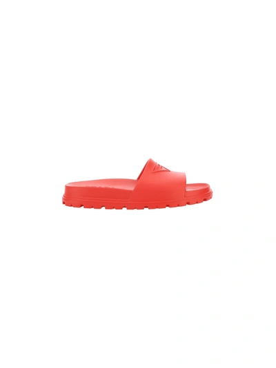 Prada Men's Red Other Materials Sandals