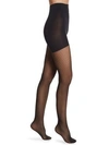 Natori Legwear Regent Wool-blend Sweater Tights In Black