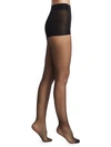 Natori Legwear Massaging Sheer Tights In Black