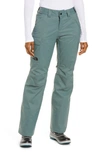 The North Face Freedom Waterproof Insulated Pants In Balsam Green