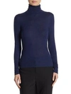 Saks Fifth Avenue Collection Cashmere Turtleneck Sweater In Nightfall