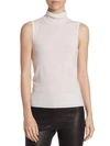 Saks Fifth Avenue Collection Cashmere Turtleneck Shell In Ivory