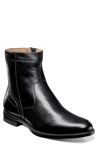 Florsheim Men's Midtown Plain Toe Zipper Boots Men's Shoes In Black
