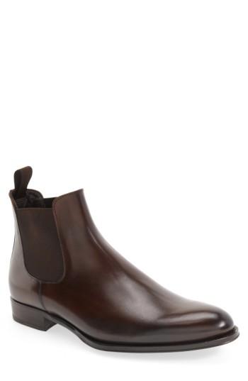 To Boot New York Men's Toby Leather Chelsea Boots In Praga Tmoro | ModeSens