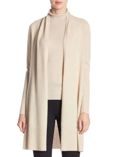 Saks Fifth Avenue Collection Cashmere Duster In Sandbar Heather