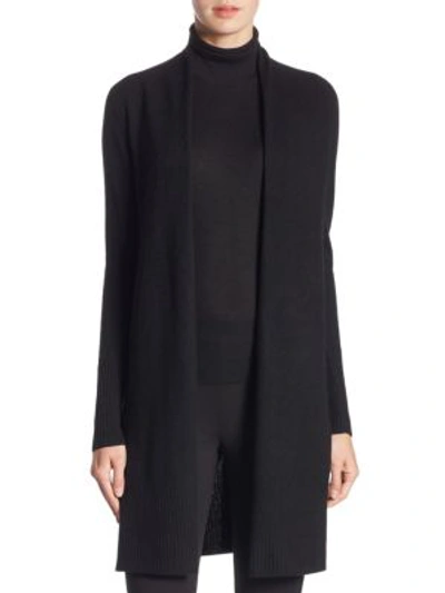 Saks Fifth Avenue Collection Cashmere Duster In Ebony