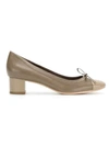 Sarah Chofakian Embellished Pumps In Neutrals