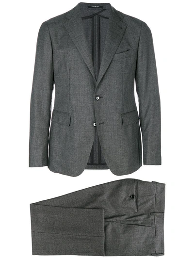 Tagliatore Two Piece Suit In Grey