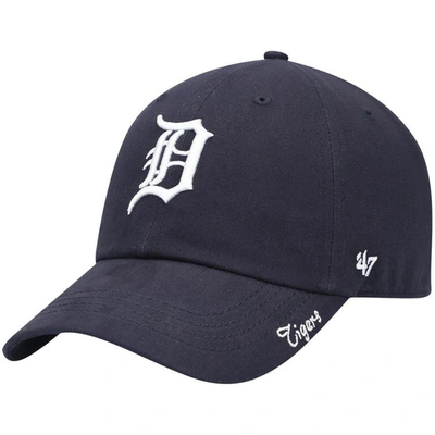47 ' Navy Detroit Tigers Team Miata Clean Up Adjustable Hat