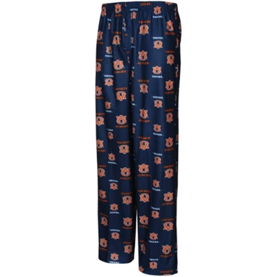Genuine Stuff Kids' Auburn Tigers Youth Navy Blue Team Logo Flannel Pajama Pants