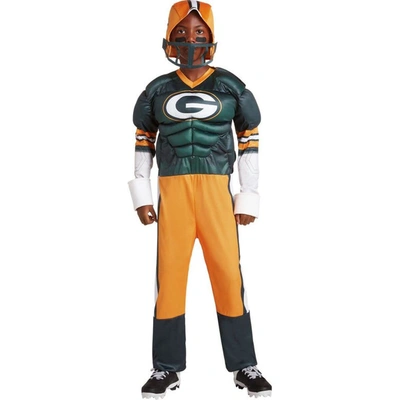 Jerry Leigh Kids' Youth Green Green Bay Packers Game Day Costume