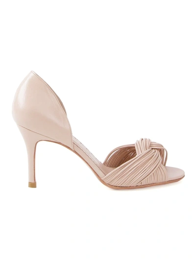 Sarah Chofakian Leather Sandals In Neutrals