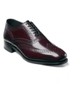 Florsheim Men's Lexington Wing-tip Oxford Men's Shoes In Wine