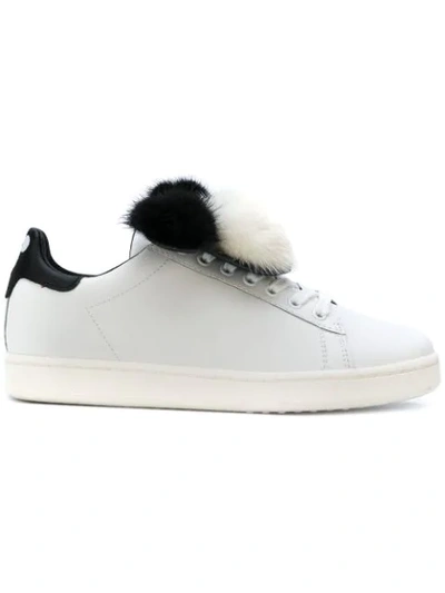 Moa Master Of Arts Pom Pom Sneakers In White