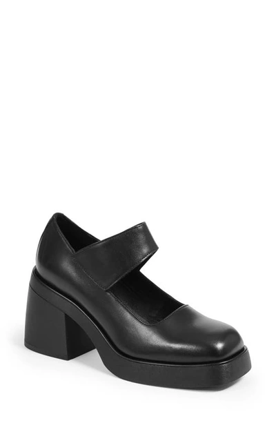 Vagabond Shoemakers Brooke Platform Mary Jane In Black