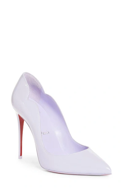 Christian Louboutin Hot Chick Patent Leather Pumps 100 In Purple
