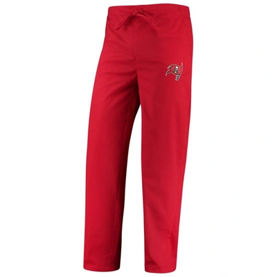 Concepts Sport Red Tampa Bay Buccaneers Scrub Pants