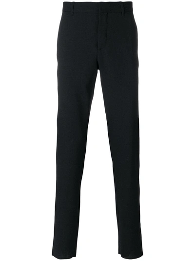 Ann Demeulemeester Straight Leg Trousers - Black