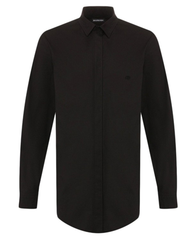 Balenciaga Casual Shirt In Black