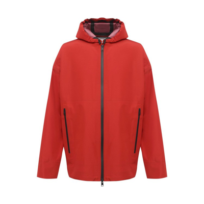 Bottega Veneta Windbreaker Jacket In Red