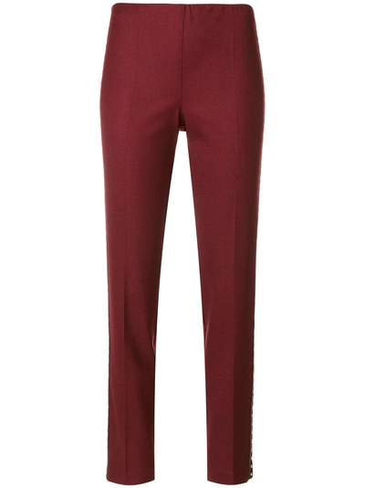 P.a.r.o.s.h Cropped Side Stud Detail Trousers